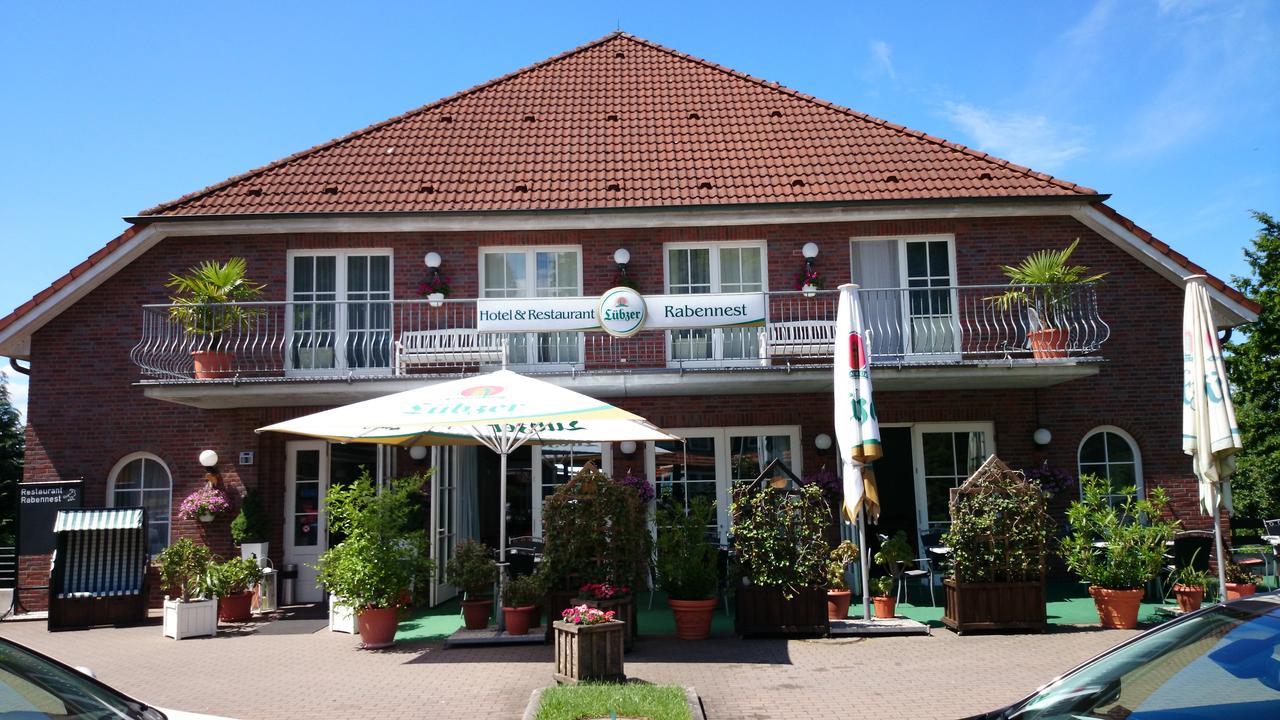 Hotel und Restaurant Rabennest am Schweriner See Raben Steinfeld Exterior foto